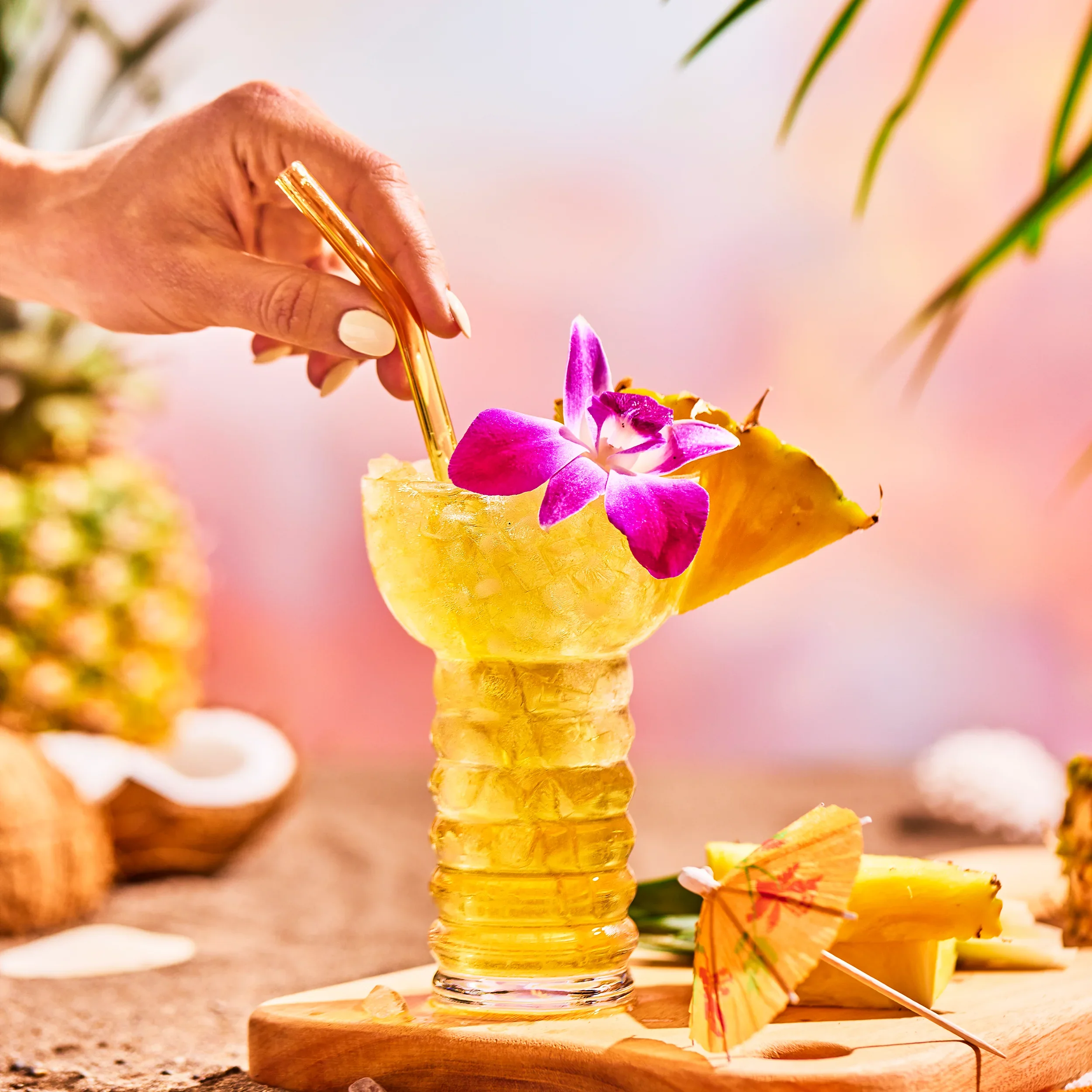 Pineapple Green Iced Tea - Image 3